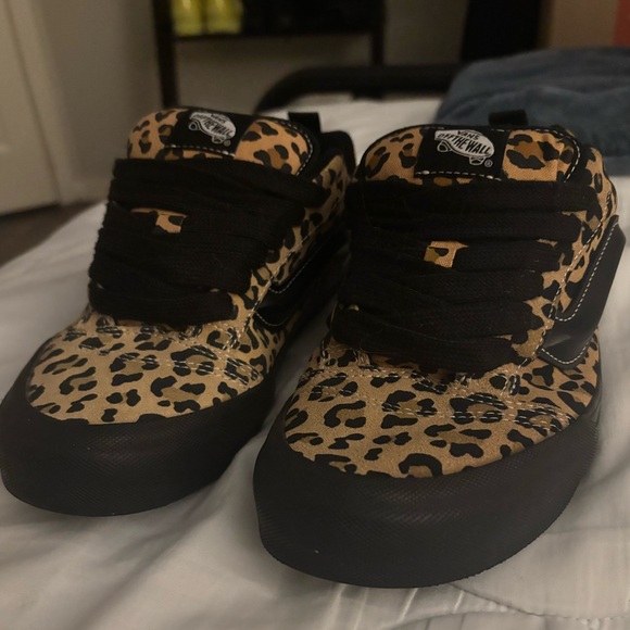 Vans Shoes - Vans Leapord Knu Skool Skate Shoe